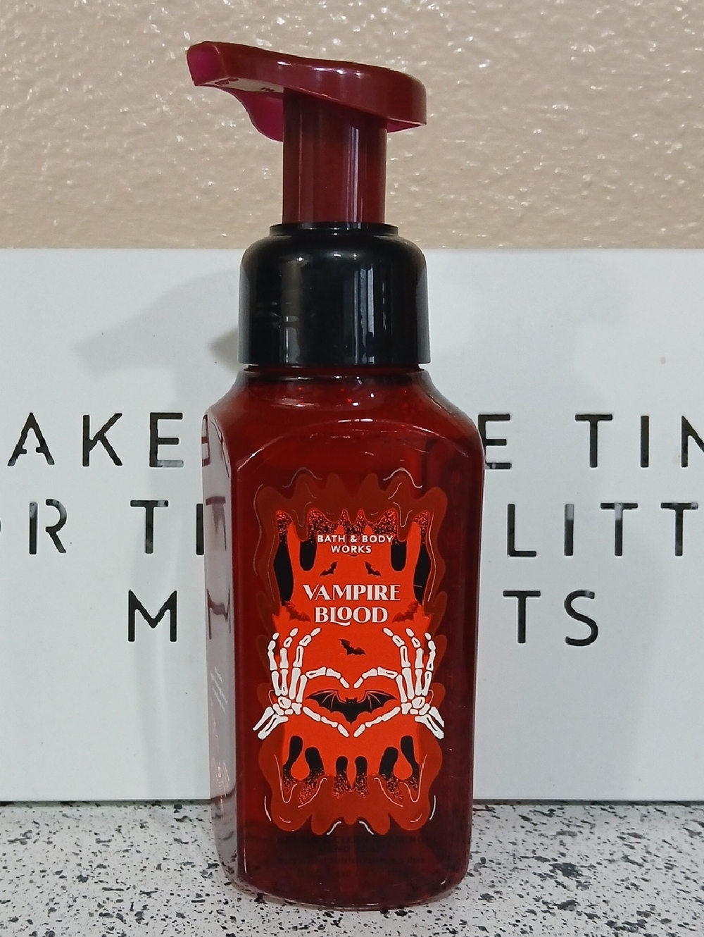 Bath & Body Works Vampire Blood Foaming Hand Soap - Red